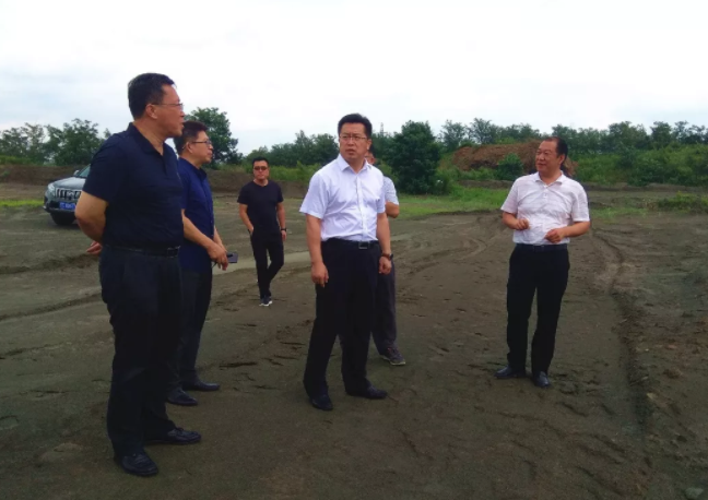 王慶東到高新區調研防汛工作