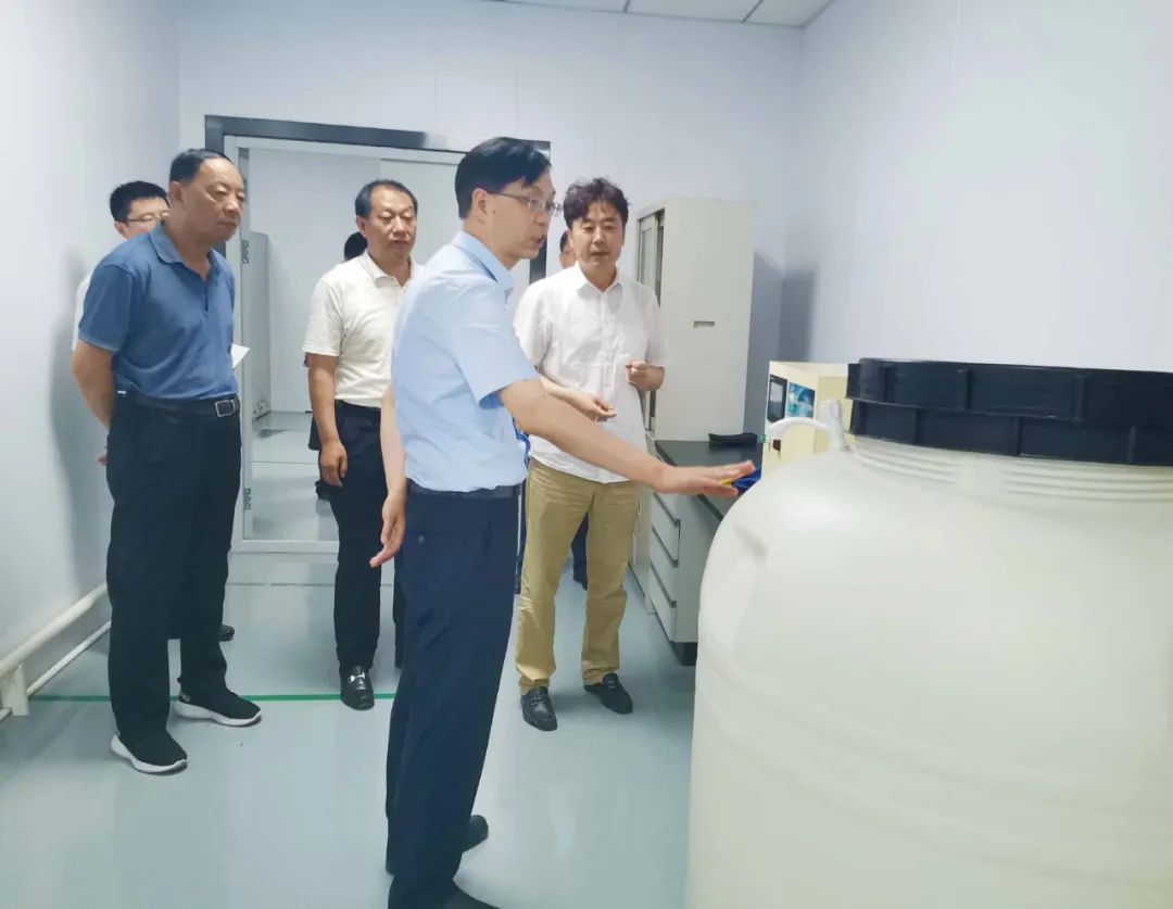 姜小林到高新區調研綠色健康產業發展情況