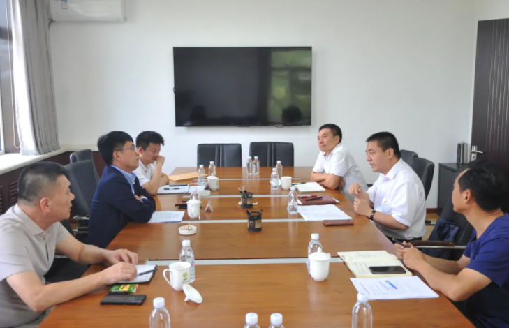 【藥都要聞】張宏斌會見上海綠地遼寧綠建集團總經理王明輝一行