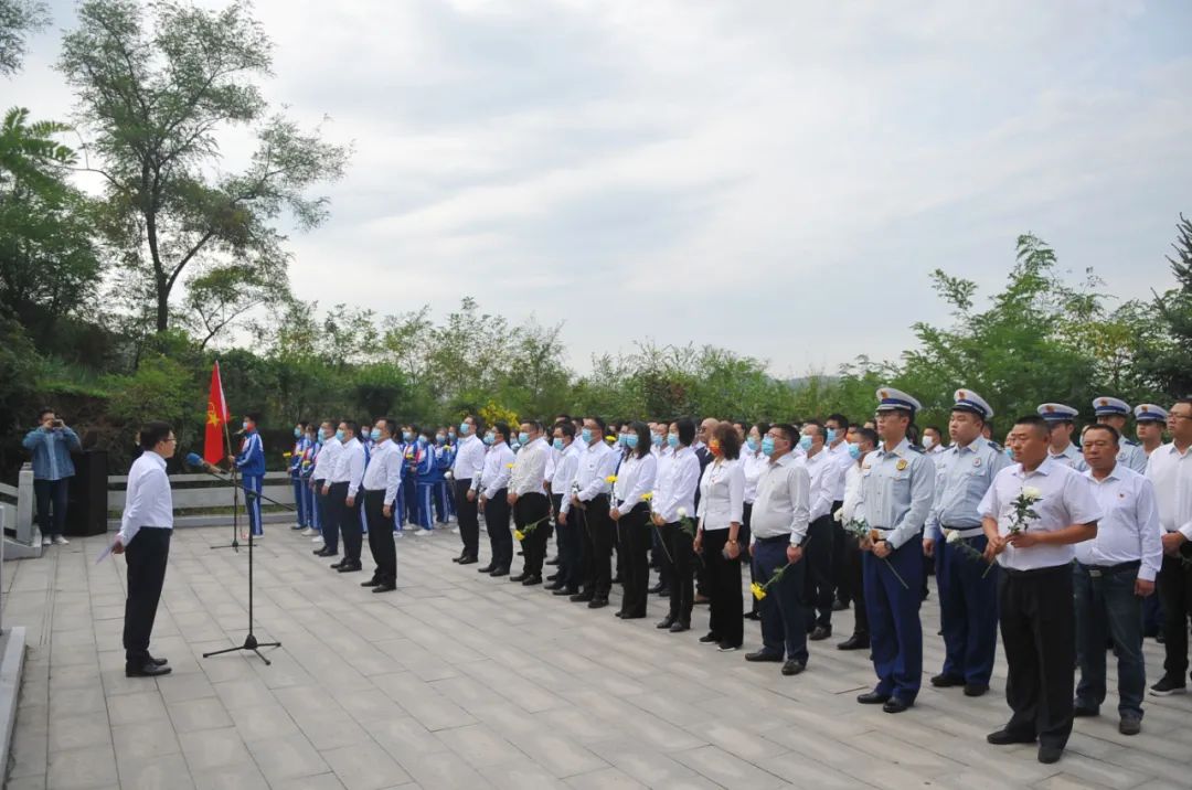 【藥都要聞】緬懷先烈遺志 凝聚奮斗力量——本溪高新區舉行“9.30”烈士紀念日公祭活動