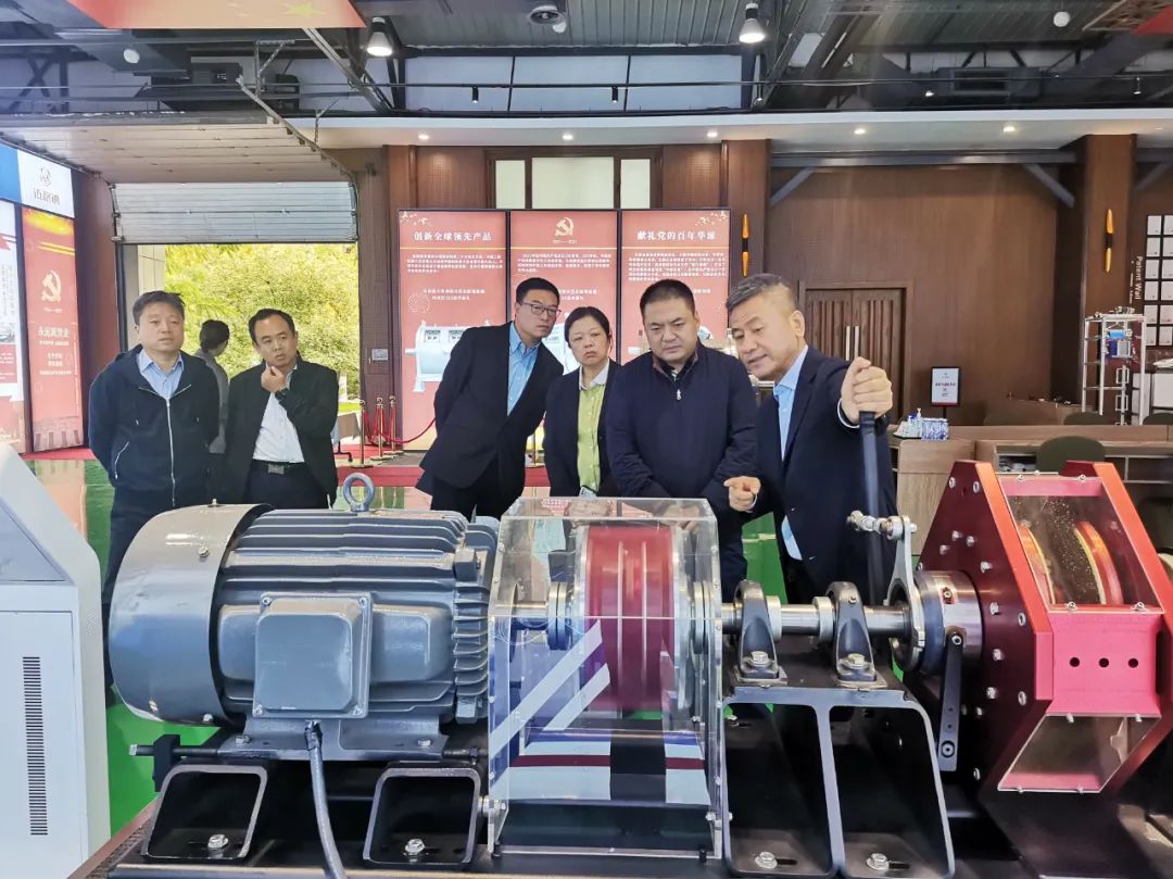 【藥都要聞】張宏斌率隊到邁格鈉磁動力股份有限公司考察調研