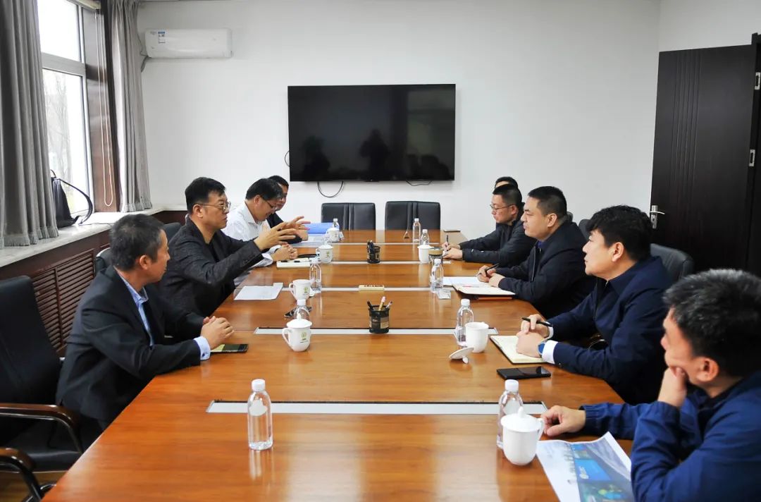 【藥都要聞】張宏斌會見寬騰集團董事長蔡育良一行