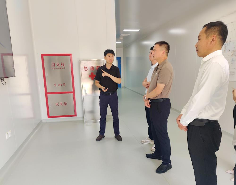 【藥都要聞】江西省樟樹市人大常委會副主任、駐京辦主任孫小平一行到高新區(qū)調(diào)研考察