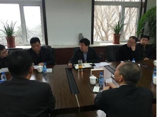 副市長楊軍生會見千山制藥和海憑醫療負責人