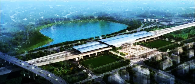 8月末客运枢纽站与客专新城站同时启用 