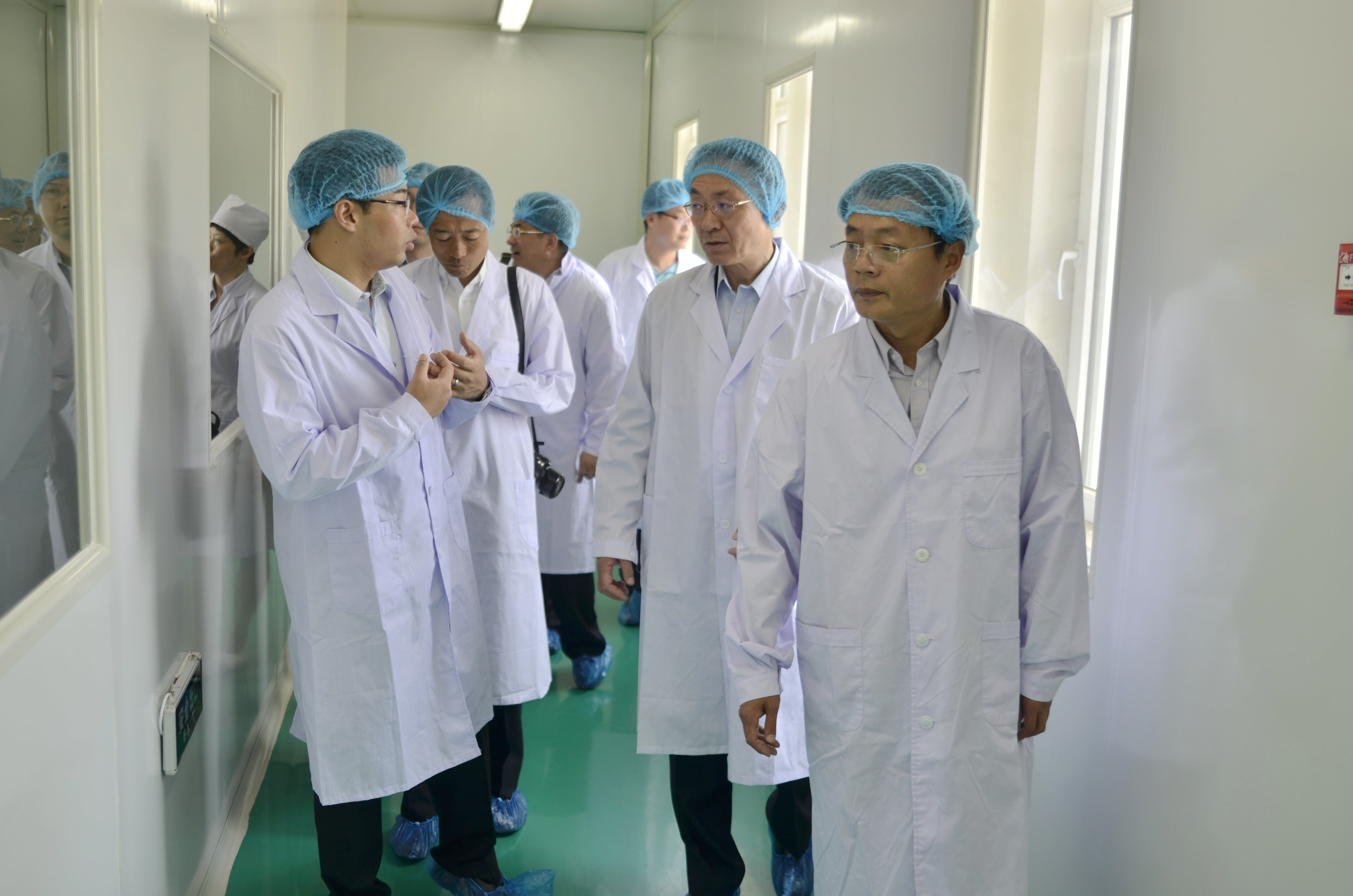 日本岩手县政府代表团到三宝公司考察