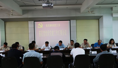 張其寨街道黨工委召開基層黨組織黨建工作匯報會