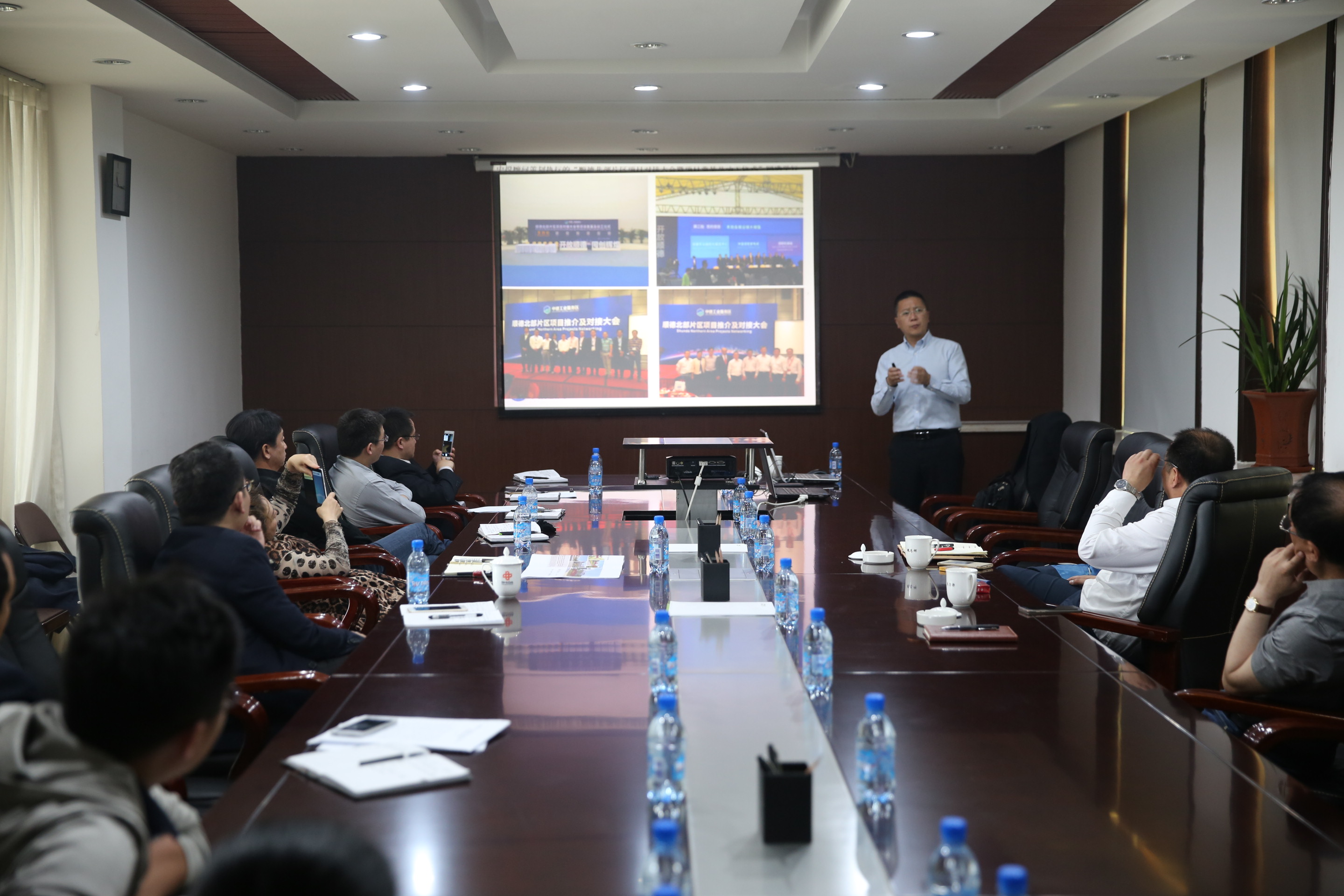 中投顧問產業研究中心一行考察中國藥都