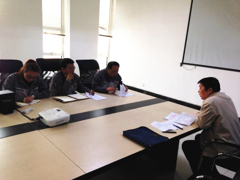 區安監局走訪檢查企業員工職業健康管理工作