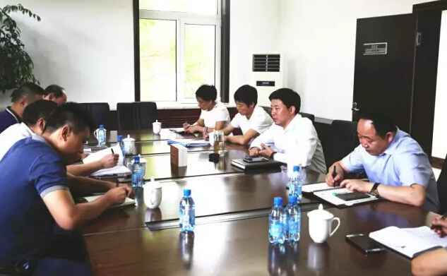 楊軍生會見建設銀行本溪市分行行長