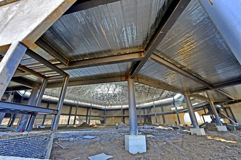 氣候寒冷 高新區(qū)御龍山康樂中心項目建設(shè)不減速