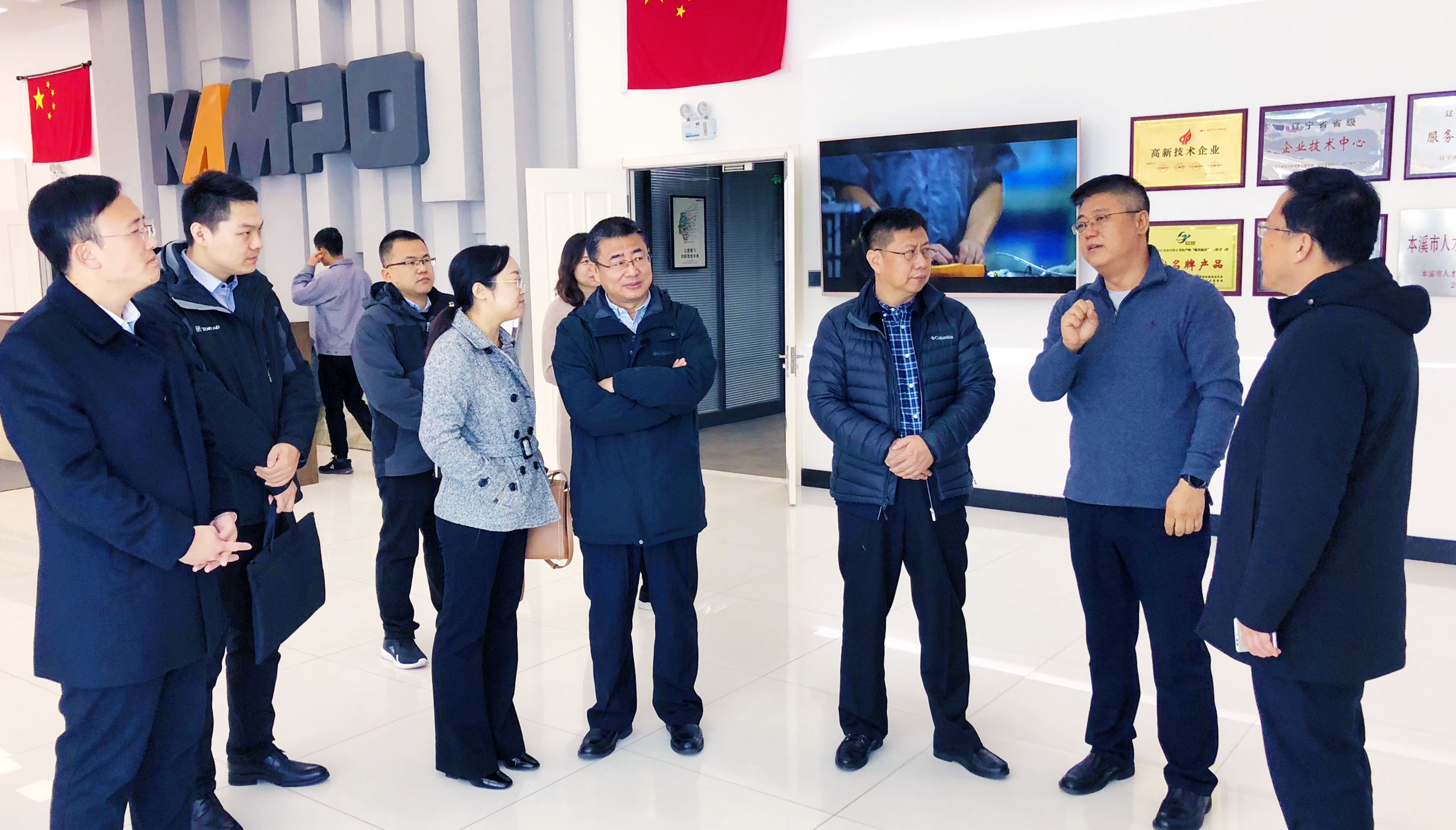 省科技廳副廳長王學(xué)來到高新區(qū)調(diào)研