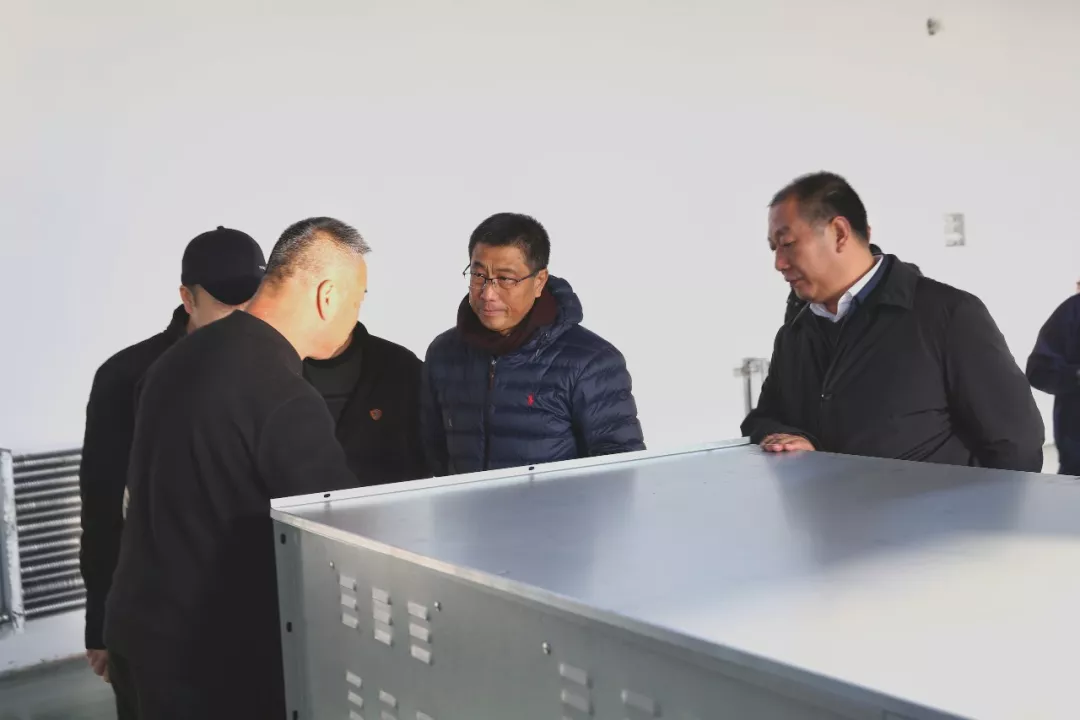 高巍到高新區(qū)調(diào)研企業(yè)經(jīng)營發(fā)展情況